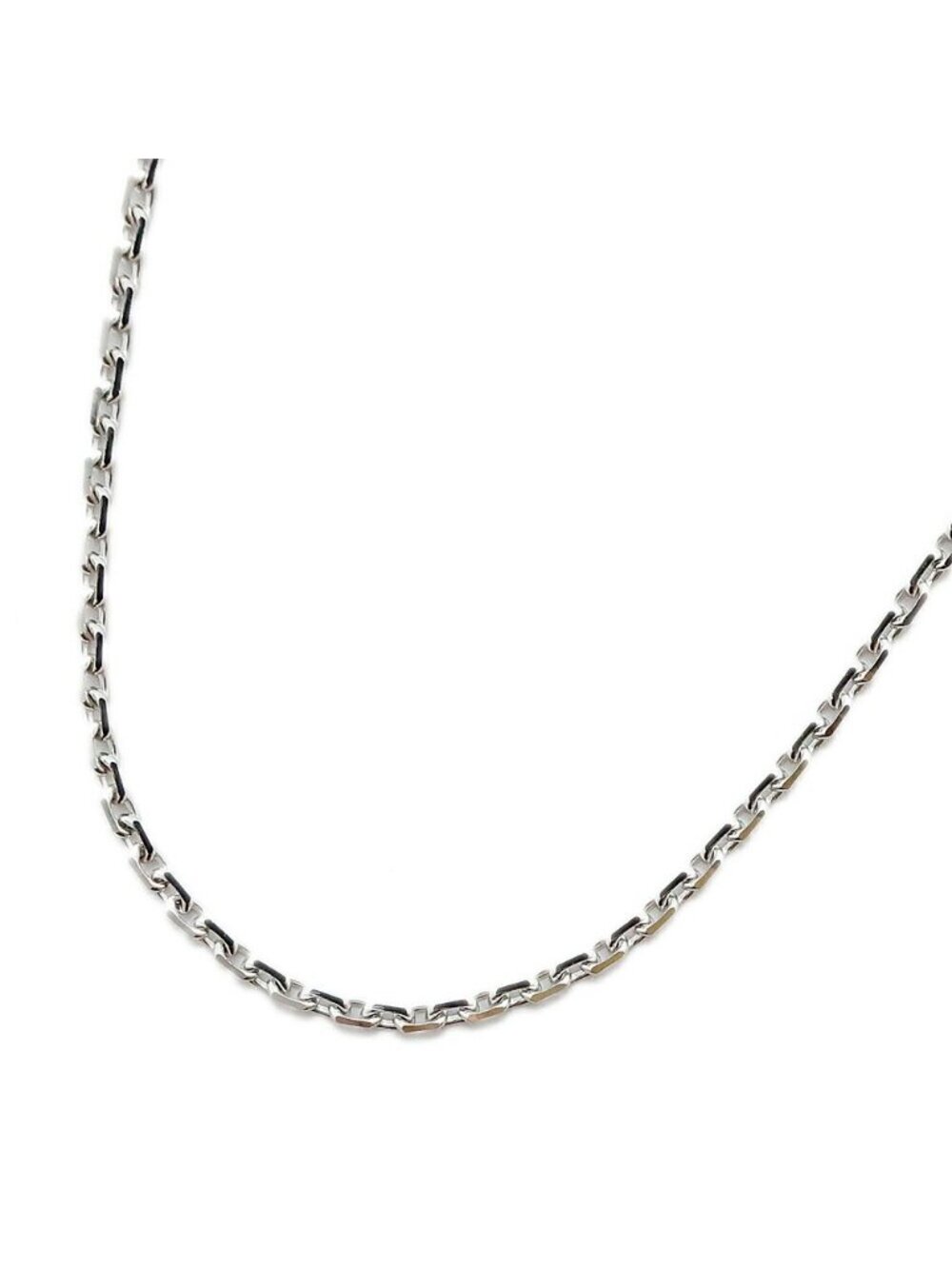 Van Cleef & Arpels Forsa Chain 42 White Gold Necklace